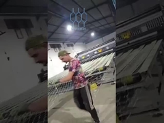 Całkowicie automatyczna linia maszynowa gabionowa od wyprostowania drutu do pakowania - 6 mm pojemność drutu