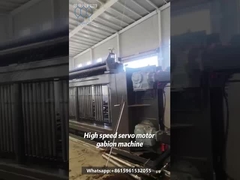 Serwo Inteligentna Maszyna Gabion Mesh w działaniu.