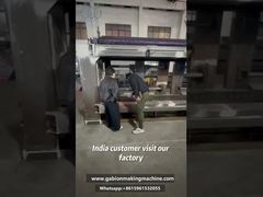 Live Factory Test: Gabion Mesh Machine Performance Shown to Indian Buyers