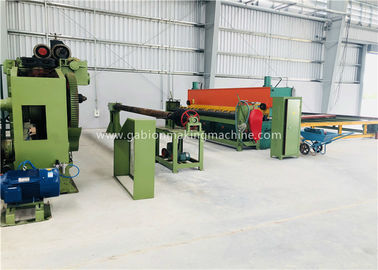 PLC Automatic Hexagonal Wire Mesh Weaving Machine For Sea Wall CE Approved