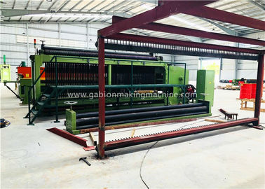 3 / 5 Twist Gabion Wire Mesh Machine , Heavy Duty High Speed Hexagonal Mesh Machine