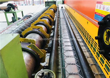 High Speed Hexagonal Mesh Machine ,  22kw Double Twist Gabion Wire Mesh Machine
