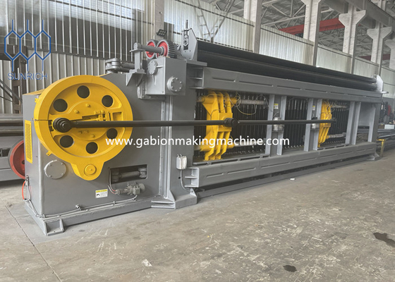 kupować 6300MM 4,0mm Gabion Mesh Machine z maksymalną wydajnością produkcja online