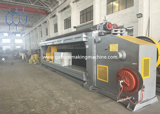 kupować 3.0mm 66x88mm Gabion Mesh Machine System sterowania PLC produkcja online