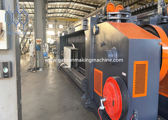kupować Podwójne skręcanie 90x130mm Wielkość siatki Gabion Box Machine dla ochrony produkcja online