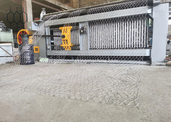kupować Serwo silnik sterowanie PLC Gabion Box Making Machine dla galwanizowanego drutu stalowego / PVC pokryty drut produkcja online