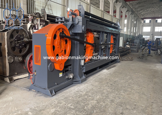 2.0-4.0mm Galwanizowany Drut Podwójny Skręty Sześciokątne Galwanizowane Gabion Box Machine