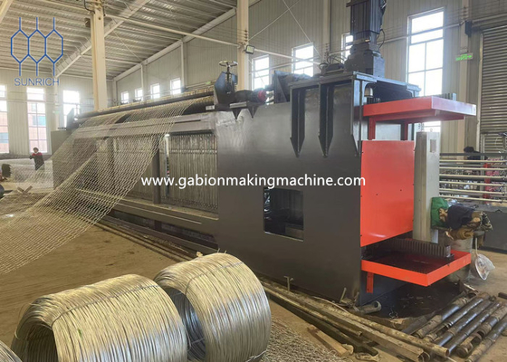 5500mm Gabion Manufacturing Machine z sterowaniem servomotorem Gabion Mesh Production
