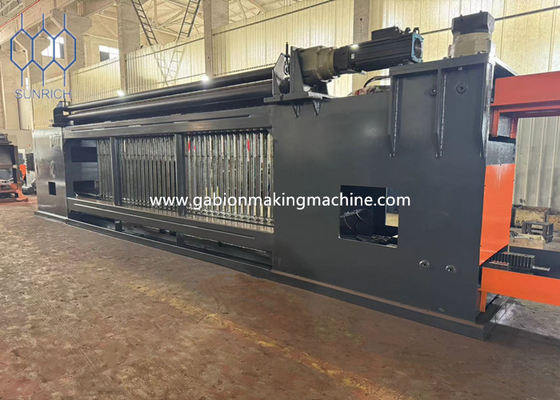 88x110mm Mesh Size Gabion Box Machine dla konstrukcji ciężkich i 15T-18T pojemności ciężkości